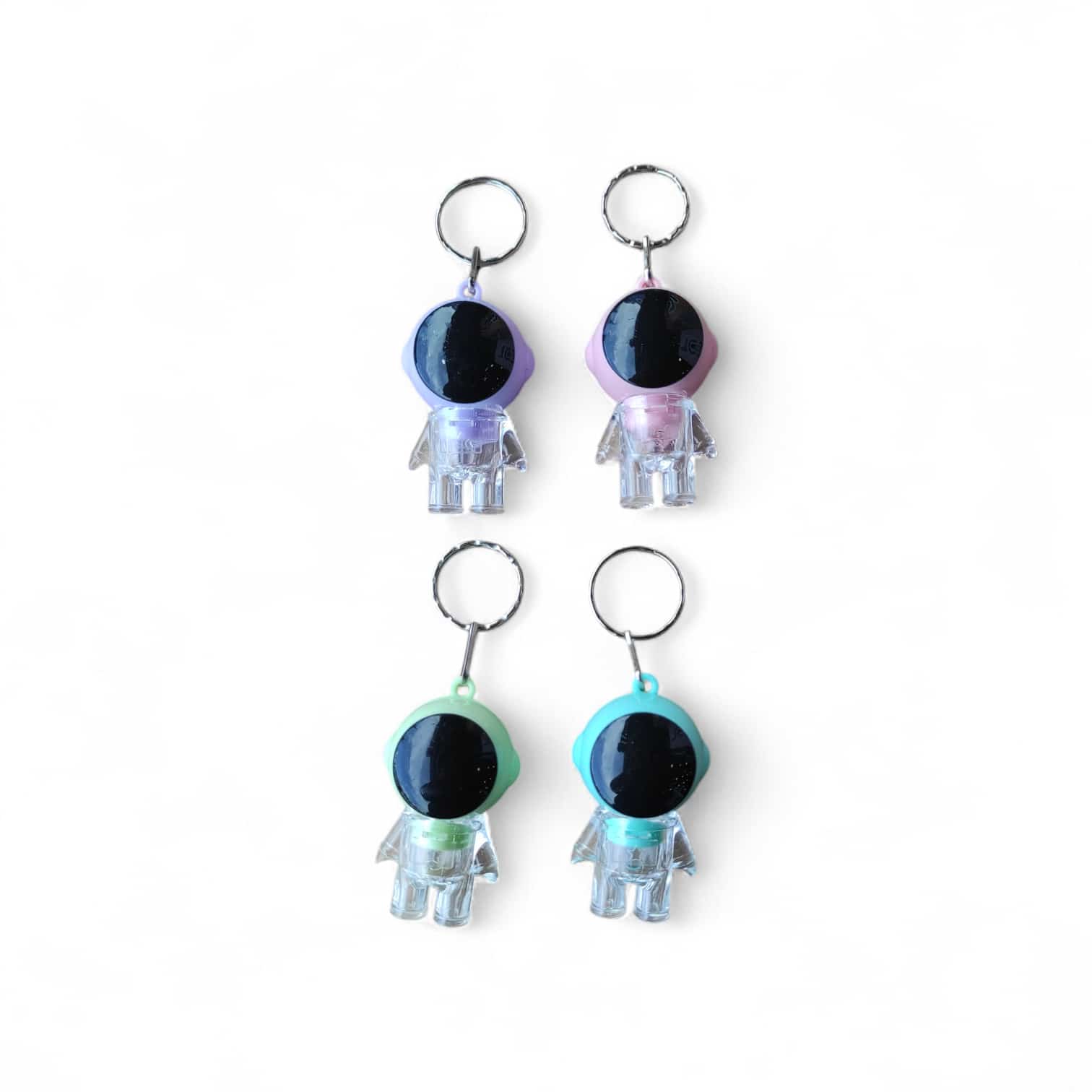 toptan ışıklı oyuncak anahtarlık robot 48 li and ak6-b